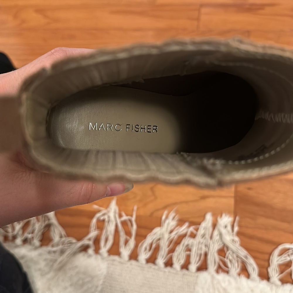 Marc Fisher Brown Suede Boots - Picture 2 of 5